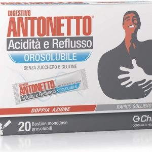 DIGESTIVO ANTONETTO ACIDITA' E REFLUSSO OROSOLUBILE 20 BUSTINE