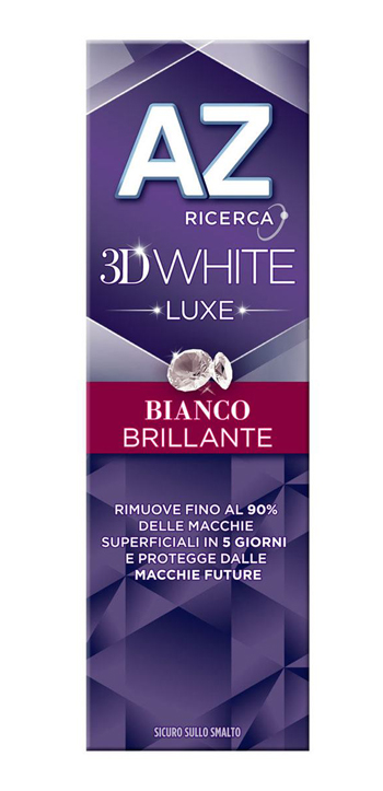 AZ 3D WHITE LUXE BIANCO BRILLANTE DENTIFRICIO 75 ML