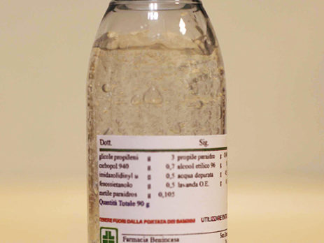 gel igienizzante mani 100ml