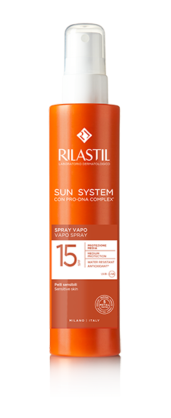 RILASTIL SUN SYSTEM TRANSPARENT SPRAY SPF15 200 ML