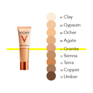 Vichy | MINERALBLEND FLUID Granite n 11 | 30 ml | Fondotinta minerale idratante incarnato fresco tenuta 16h