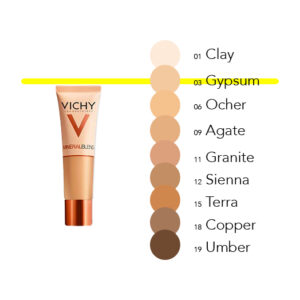 Vichy | MINERALBLEND FLUID Gypsum n 03 | 30 ml | Fondotinta minerale idratante incarnato fresco tenuta 16h