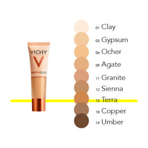 Vichy | MINERALBLEND FLUID Terra n 15 | 30 ml | Fondotinta minerale idratante incarnato fresco tenuta 16h