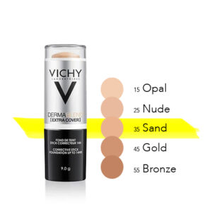 Vichy DERMABLEND EXTRA COVER 35 Sand stick - fondotinta stick copertura extra elevata immagine prodotto farmaciabenincasa