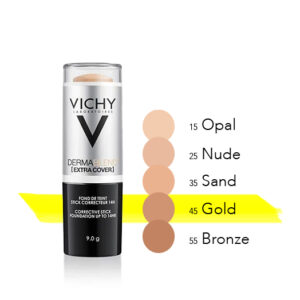 Vichy DERMABLEND EXTRA COVER 45 Gold stick - fondotinta stick copertura extra elevata immagine prodotto farmaciabenincasa
