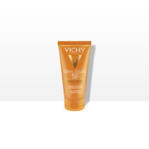 Vichy | IDEAL SOLEIL VISO Crema solare vellutata SPF 50+ da 50 ml | pelle normale e secca