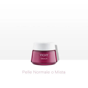 Vichy | IDEALIA CREMA PELLE NORMALE 50 ml | Crema energizzante, levigante e illuminante per pelle normale o mista immagine del prodotto farmaciabenincasa.it